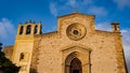 Old town of Custonaci, Sicily, Italy. Sanctuary of Maria Santissima of Custonaci