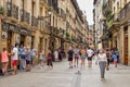 Old town of Donosti-San Sebastian, Guipuzkoa, Spain. Royalty Free Stock Photo