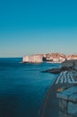 Old town Dubrovnik and Adriatic sea morning photography