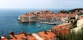 The old town in Dubrovnik, King`s landing Royalty Free Stock Photo