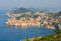 The Old Town of Dubrovnik, sunrise, early morning, Croatia Royalty Free Stock Photo