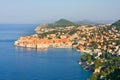 The Old Town of Dubrovnik, sunrise, early morning, Croatia Royalty Free Stock Photo