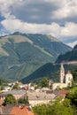 Old town Eisenerz near iron mine Erzberk, Styria, Austria Royalty Free Stock Photo