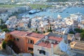 Old town of Eivissa on Ibiza island, Spain Royalty Free Stock Photo