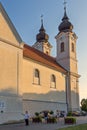 Old town from a famous Hungarian town Veszprem. 25. 08. 2017 Hungary Royalty Free Stock Photo