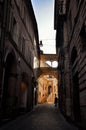 Fermo, medieval town, Italian touristic destination Royalty Free Stock Photo