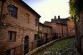 Fermo, medieval town, Italian touristic destination Royalty Free Stock Photo