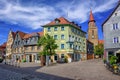 Old town of Furth, Bavaria, Germany Royalty Free Stock Photo