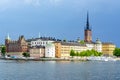 Old town Gamla Stan cityscape, Stockholm, Sweden Royalty Free Stock Photo