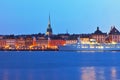 Old Town (Gamla Stan) in Stockholm, Sweden Royalty Free Stock Photo