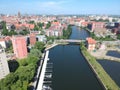 Gdansk panorama view Royalty Free Stock Photo