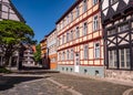 Old town of Halberstadt in Saxony-Anhalt