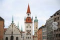 Old Town Hall (Altes Rathaus) Marienplatz in Munich, Germany Royalty Free Stock Photo