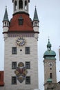 Old Town Hall (Altes Rathaus)Marienplatz in Munich, Germany Royalty Free Stock Photo