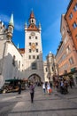 Old Town Hall - Altes Rathaus - Marienplatz Munich Germany Royalty Free Stock Photo