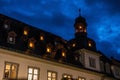 Old Town Hall building of koblenz Germany window shutters numbered like a christmas advent calendar