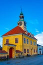 Old town hall in Finnish town Rauma Royalty Free Stock Photo