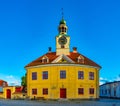 Old town hall in Finnish town Rauma Royalty Free Stock Photo
