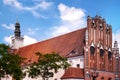 The old town hall in Frankfurt an der Oder, Brandenburg, Germany Royalty Free Stock Photo