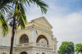 Old Town Hall in George Town in Penang, Malaysia. The foundation