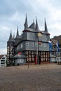 Old Town Hall house in the old town of Frankenberg an der Eder, Germany Royalty Free Stock Photo