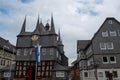 Old Town Hall house in the old town of Frankenberg an der Eder, Germany Royalty Free Stock Photo