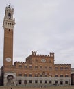 Old town hall in italian city Siena