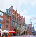 The old town hall of Lubeck, Germany Royalty Free Stock Photo