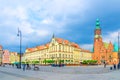 Wroclaw historical city centre Royalty Free Stock Photo