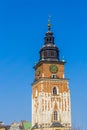 Old Town Hall (Ratusz) at Main Market Square (Rynek Glowny) in Cracow , Krakow, Poland, Europe Royalty Free Stock Photo