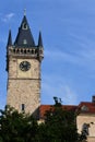 Old Town Hall Tower in Prague, Czech Republic Royalty Free Stock Photo