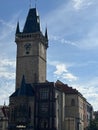 Old Town Hall Tower in Prague, Czech Republic Royalty Free Stock Photo