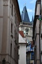 Old Town Hall Tower in Prague, Czech Republic Royalty Free Stock Photo