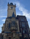 Old Town Hall Tower in Prague, Czech Republic Royalty Free Stock Photo
