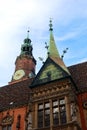 The Old Town Hall of Wroclaw, building details