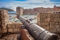 Old town and harbor of Dubrovnik