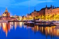Old Town in Helsinki, Finland Royalty Free Stock Photo