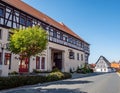 Old town of Hermsdorf in Thuringia Royalty Free Stock Photo
