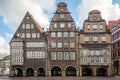 Old town houses at Market square in Bremen, Germany Royalty Free Stock Photo