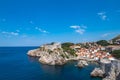 Old Town houses in Dubrovnik Croatia Royalty Free Stock Photo