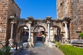 Old town Kaleici in Antalya Turkey Royalty Free Stock Photo