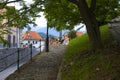 Old town Kamnik panorama Royalty Free Stock Photo