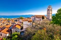 Old town of Kastav above Kvarner bay Royalty Free Stock Photo