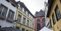 old town kempen germany colorful buildings