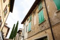 Old town on lake garda, italy Royalty Free Stock Photo