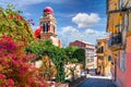 Old town landscape in Kerkyra