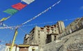 Leh palace. Ladakh, Jammu and Kashmir, India Royalty Free Stock Photo