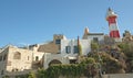 The Old Town and Lighthouse in Jaffa  Israel Royalty Free Stock Photo