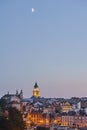 Old town in Lublin, Poland. Cathedral, Trinitarian Tower