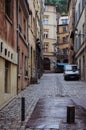 Old Town of Lyon city, France Royalty Free Stock Photo